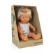 Lalka dziewczynka Europejka 38cm Miniland Doll 