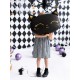 Balon foliowy Kotek 48x36cm - czarny