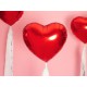 Balon foliowy Serce 45cm - czerwony