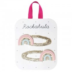 Rockahula Kids - 2 spinki do włosów Sorbet Rainbow