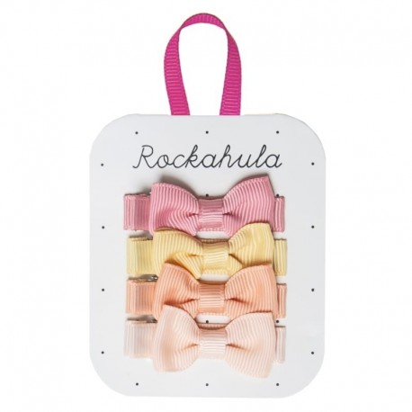 Rockahula Kids - 4 spinki do włosów Bloom Mini Bow