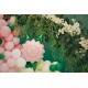 Balon foliowy Kwiat, 70x62 cm, mix (1 karton / 50 szt.)