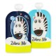 Zebra & Me ASTRO - 2 PACK Saszetki do karmienia wielorazowe